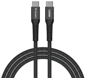 Verbatim Sync&Charge andmeedastus- ja laadimiskaabel | USB-C kuni USB-C | 100W | 1.2m