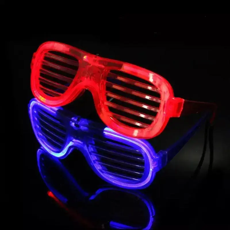 LED GLOWING GLASSES BLUE