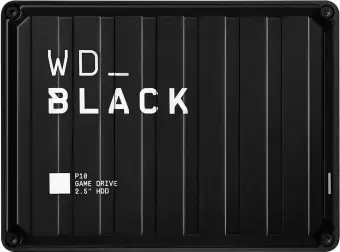Ārējais cietais disks Western Digital P10 Game Drive 5TB Black