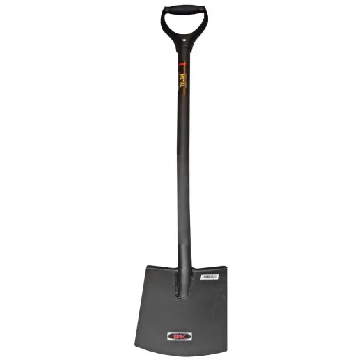 Garden spade 30x20x126cm, steel, with metal handle