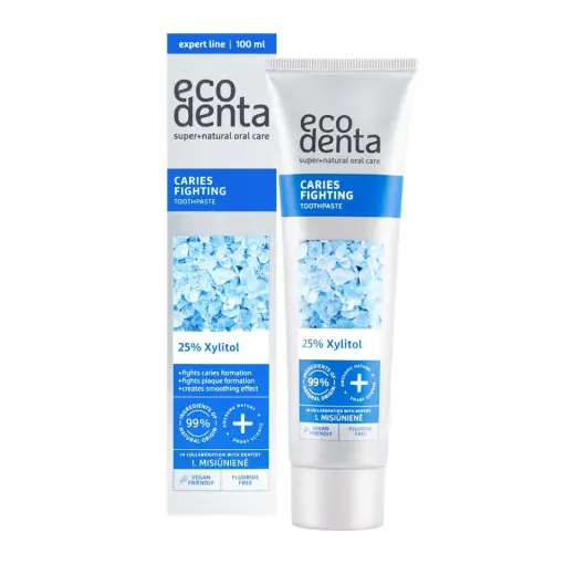 Ecodenta, Caries Fighting, Caries Fighting, Toothpaste, 100 ml