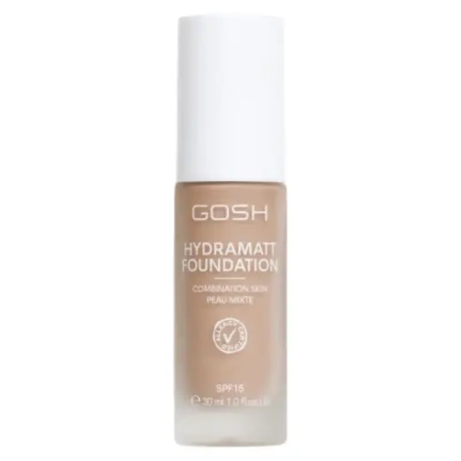 Gosh, Hydramatt, Matte, Liquid Foundation, 012N, Medium Dark, SPF15, 30 ml