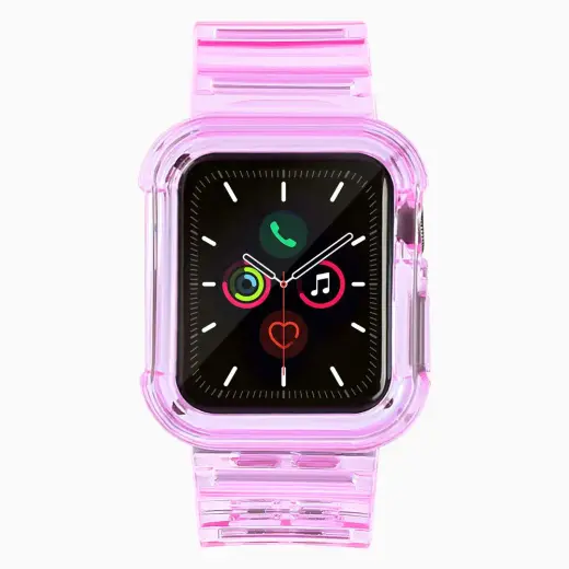 Silikoninis išmaniojo laikrodžio dirželis Apple Watch (40 mm) | silikoninis | raudonas