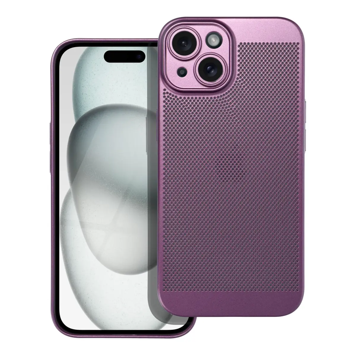 Case for iPhone 15 Breezy purple