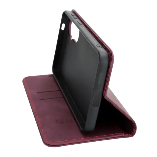 Tactical Xproof book type phone case for Samsung Galaxy A37 (A376) red