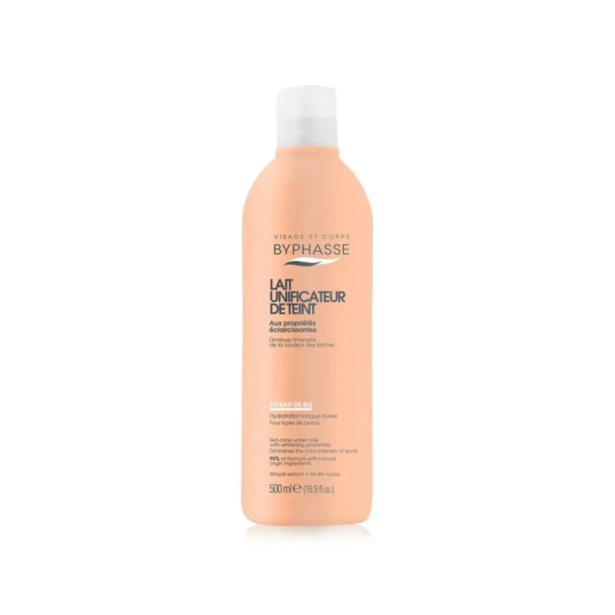 Byphasse Wheat, Whitening, Body Milk, 500 ml