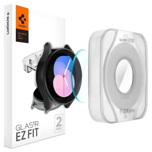 TEMPERED GLASS Spigen GLAS.TR "EZ-FIT" 2-PACK GALAXY Watch 4|5 (40 MM)