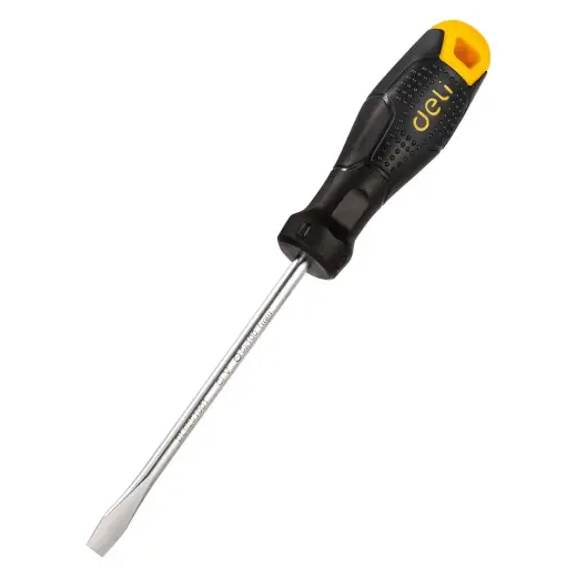Skrūvgriezis ar rievām 5x100mm Deli Tools EDL6251001 (melns)