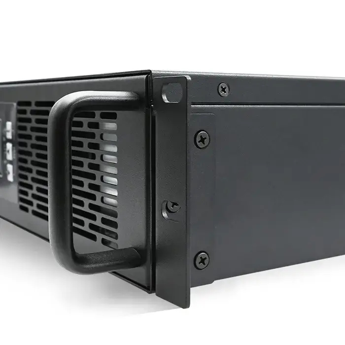 Qoltec Uninterruptible Power Supply UPS for RACK | 1kVA | 1000W | Power factor 1.0 | LCD | EPO | USB | On-line