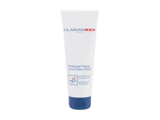 Clarins Men Active Face Wash Cleansing Mousse 125 ml