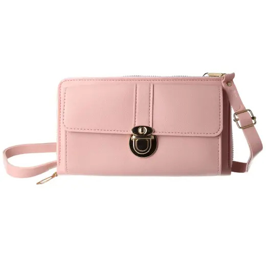 Knitted bag for phone GCW06 pink