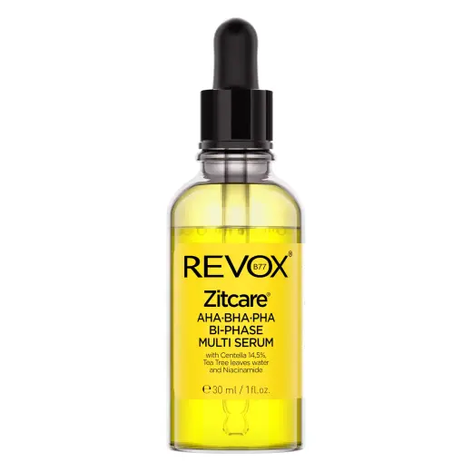 Revox B77, Zitcare, AHA|BHA|PHA, Sebum-Regulating, Serum, For Face, 30 ml