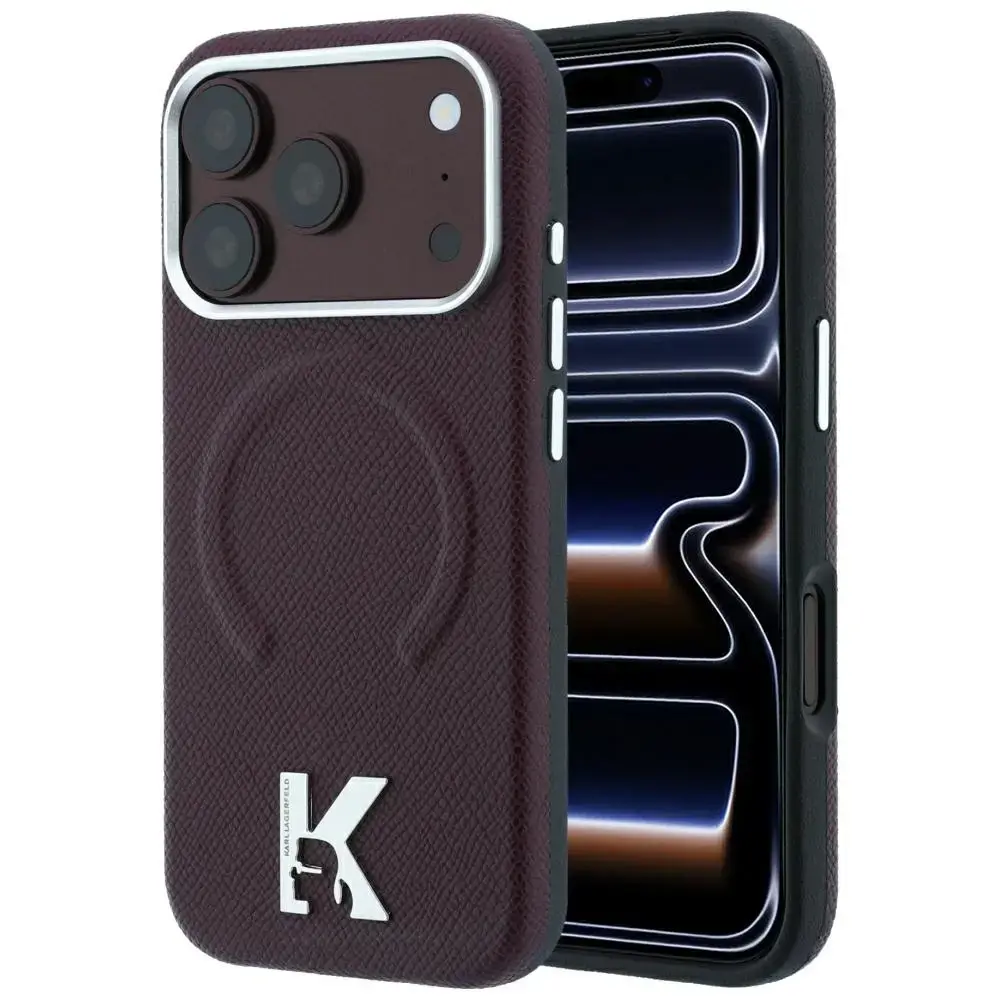 Karl Lagerfeld Case Grained Embossed Ring