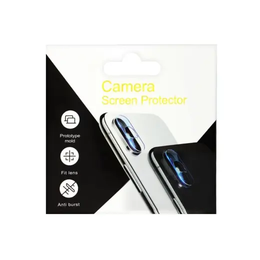 5D Full Glue Camera Tempered Glass - for Samsung Galaxy S25 Ultra Black