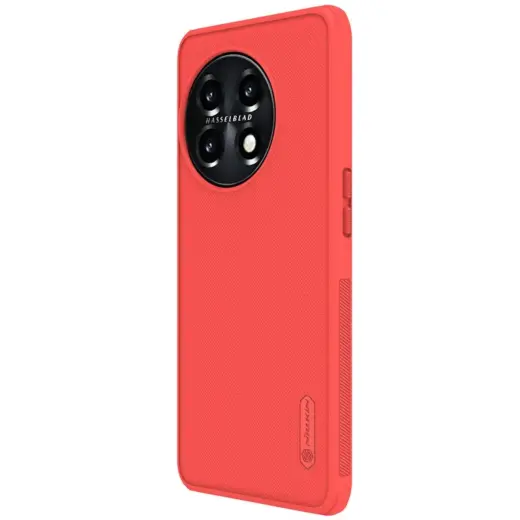 Nillkin Super Frosted PRO Back Cover for  OnePlus 11 Red
