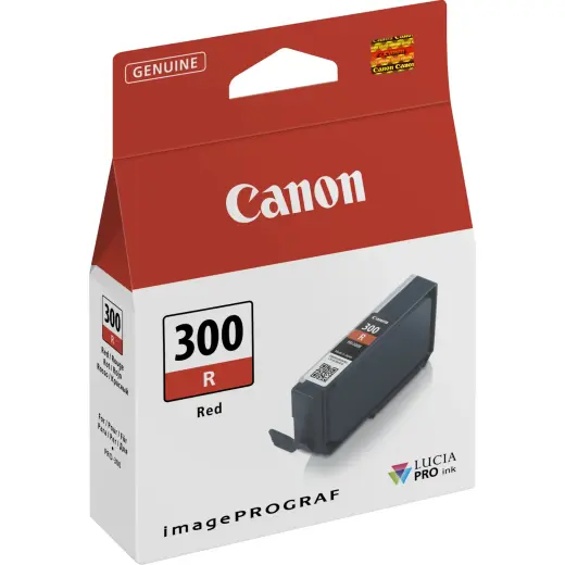 Tintes kārtridžs Canon PFI-300R 4199C001 sarkans