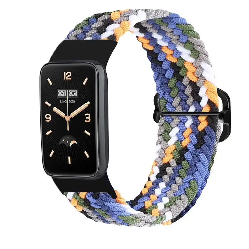 Telcon Braided viedpulksteņa siksniņa priekš Xiaomi Mi Band 7 Pro/8 Pro | neilons | zila