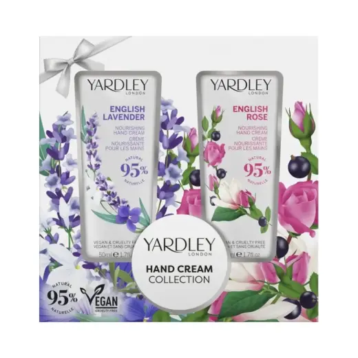 Set Yardley: English Rose, Hand Cream, 50 ml + English Lavender, Moisturizing, Hand Cream, 50 ml
