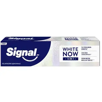 Signal White Now 3in1 Original - Bělicí zubní pasta 75ml