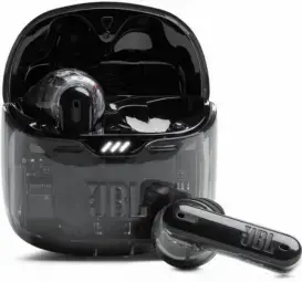Austiņas JBL Tune FleX Ghost Black