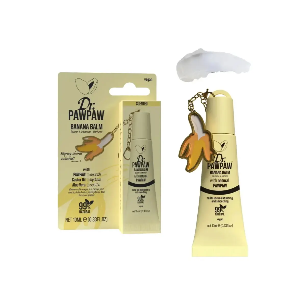 Dr. PawPaw, Banana Balm, Hydrating, Lip Balm, 10 ml