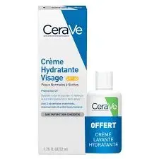 Cerave Face Moisturizers SPF30 52ml + Creamy Cleanser