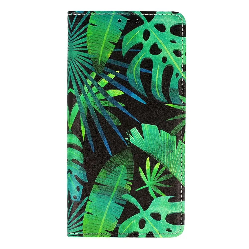 Smart Book Flower grāmatveida maciņš telefonam iPhone 13 mini daudzkrāsains (dizains 3)