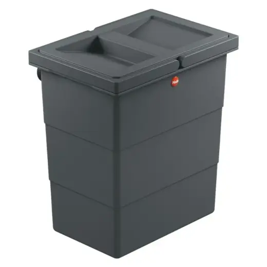 Sieninė šiukšlių dėžė "FlexBox S" / 7L / tamsiai pilka
