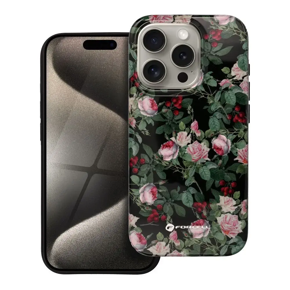 Forcell F-Protect Mirage maciņš telefonam iPhone 15 Pro rozā