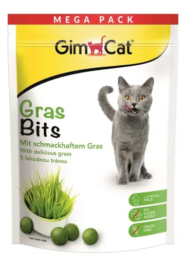 Gardumi kaķiem - GimCat GRASBITS 425gr