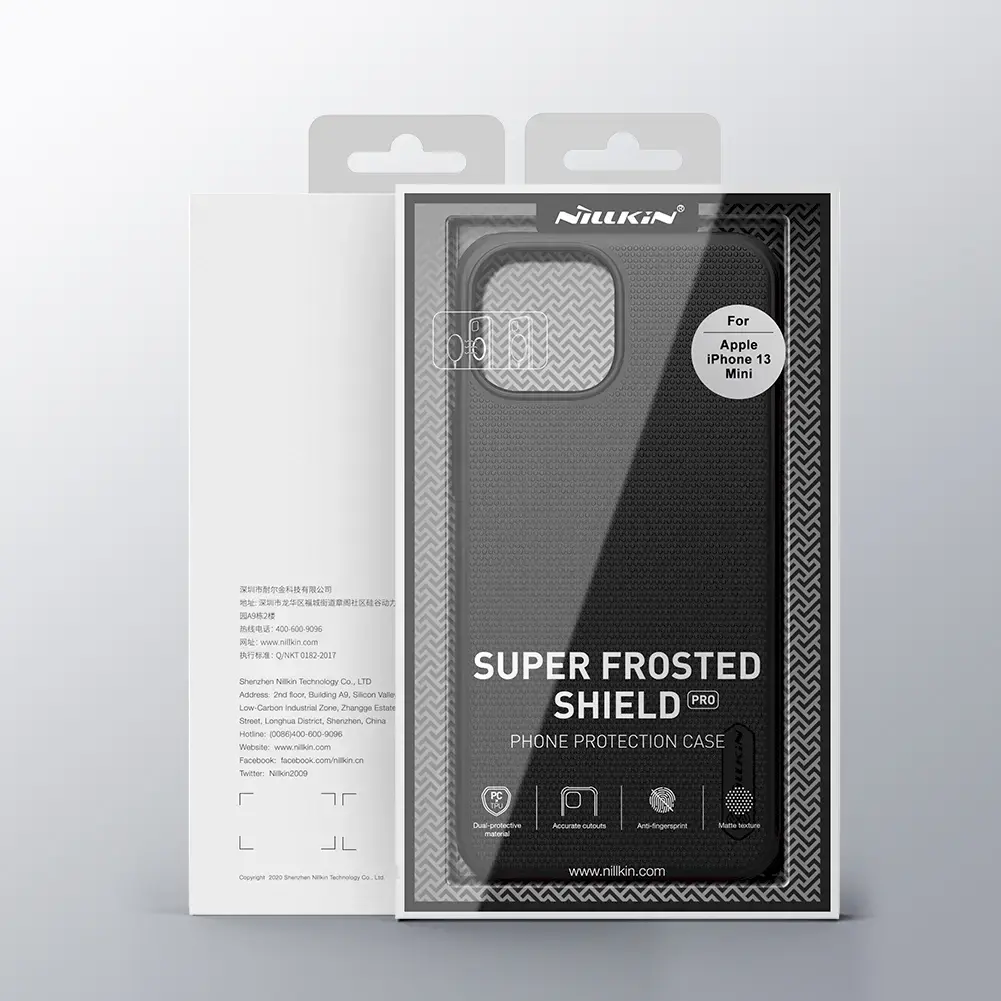 Nillkin Super Frosted PRO Magnetic Back Cover for iPhone 13 mini Blue