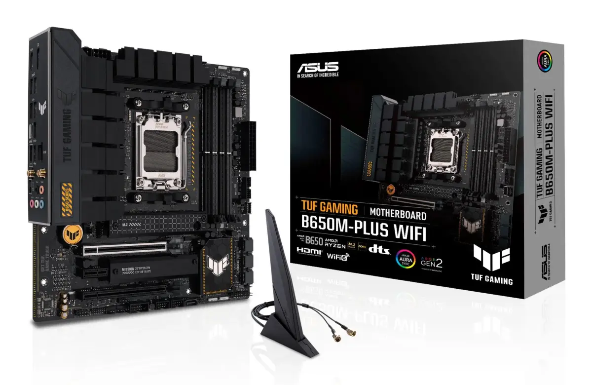 ASUS Mainboard TUF Gaming B650M-Plus WIFI - micro ATX - Socket AM5 - AMD B650