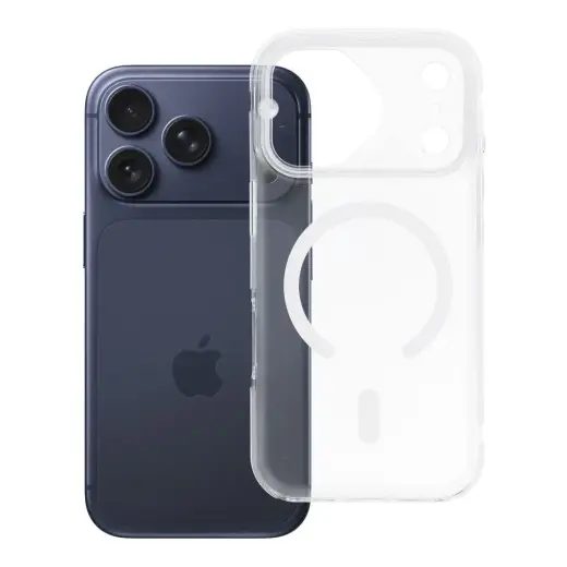 Aurora telefoni ümbris MagSafe toega iPhone 17 Pro valge