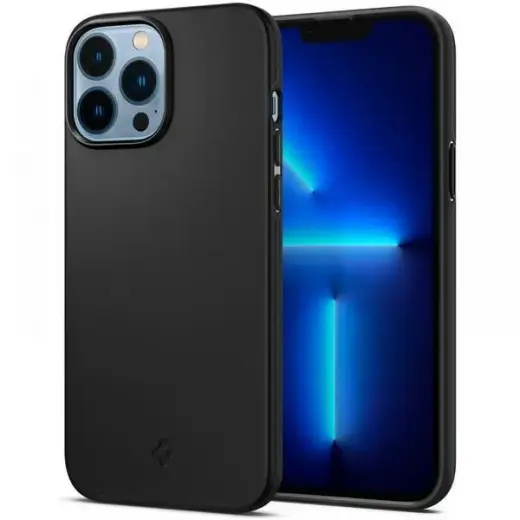 Spigen Thin Fit iPhone 13 Pro 6.1" czarny|black ACS03675