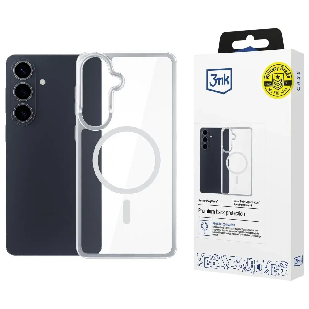 3MK Armor MagCase maciņš ar MagSafe atbalstu telefonam Samsung Galaxy S26+
