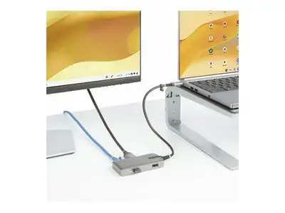 StarTech.com USB-C Multiport Adapter, 4K 60Hz HDMI w|HDR, 2-Port 5Gbps USB 3.0 Hub, 100W Power Delivery Pass-Through, GbE, USB Type C Mini Docking Station, Works with Chromebook certified - Windows, macOS (103B-USBC-MULTIPORT) - docking station - USB-C |