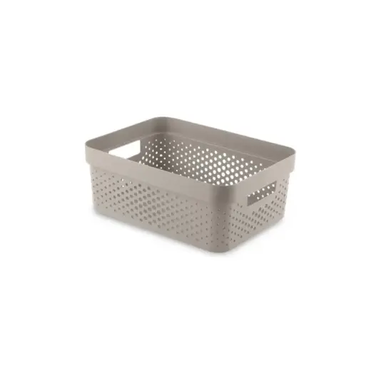 Kaste Infinity Recycled 11L 36x27x14cm smilškrāsā