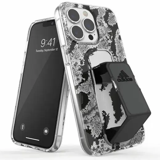 Adidas SP Clear Grip Case iPhone 13|13 Pro 6.1" czarny|black 47244