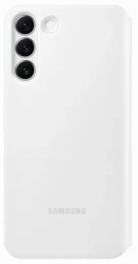 EF-ZS906CWE Samsung Clear View Cover for Galaxy S22+ White