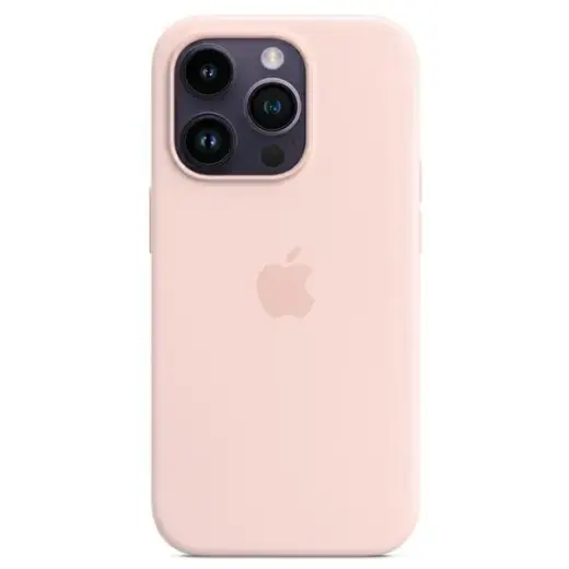 Etui Apple MPTH3ZM|A iPhone 14 Pro 6,1" MagSafe różowy|chalk pink Silicone Case