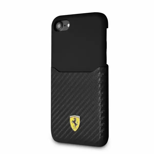 Ferrari Hardcase phone case for iPhone 7 | iPhone 8 | iPhone SE 2020 | iPhone SE 2022 black