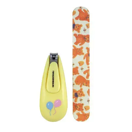 Tweezerman, Baby Nail Clipper with Bear File, 1 Count