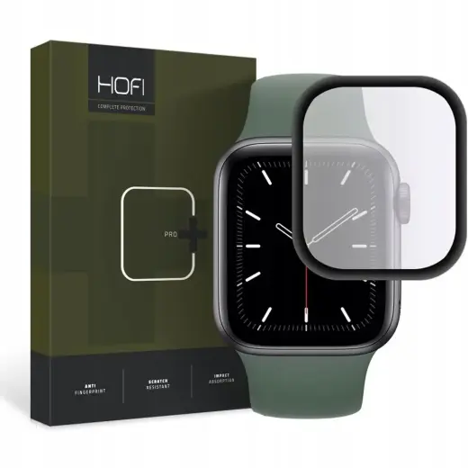 HOFI HYBRID GLASS APPLE WATCH 4 | 5 | 6 | SE (44MM) BLACK