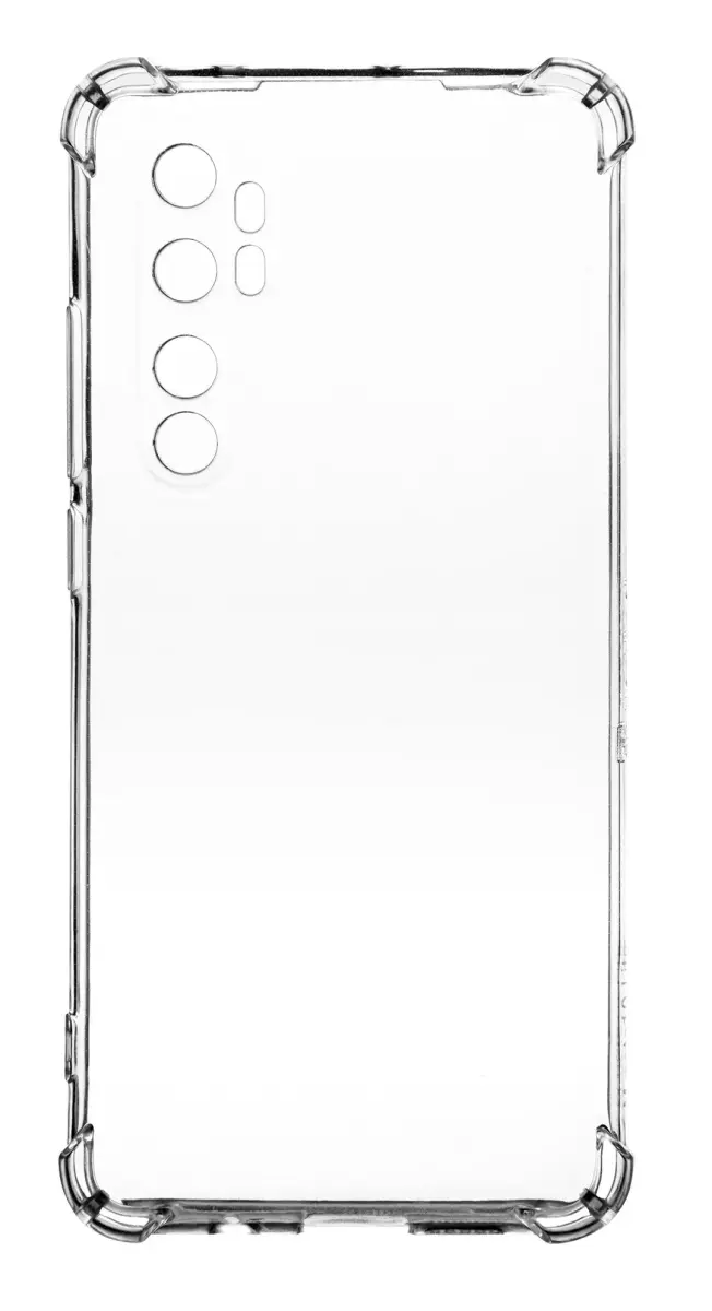 Tactical TPU Plyo Cover for Xiaomi Mi Note 10 Lite Transparent