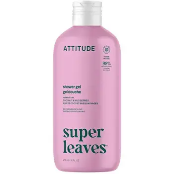 Attitude Super Leaves Shower Gel ( coconut and forest berries ) 473ml