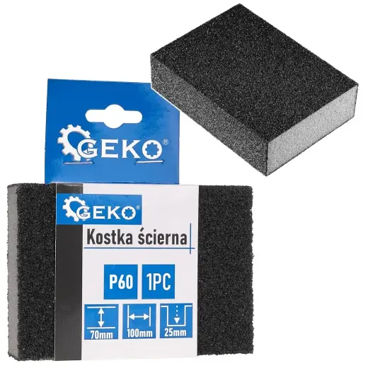 Putplasčio šlifavimo blokas 70x100x25mm P60