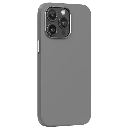 Comma Nature Mag phone case with MagSafe support for iPhone 15 Pro Max gray
