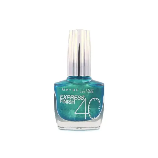 Maybelline, Express Finish 40 Seconds, Nail Polish, Nr. 865, Turquoise Green, 10 ml