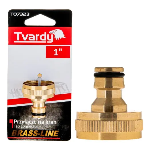 1" kraaniühendus BRASS-LINE seeria