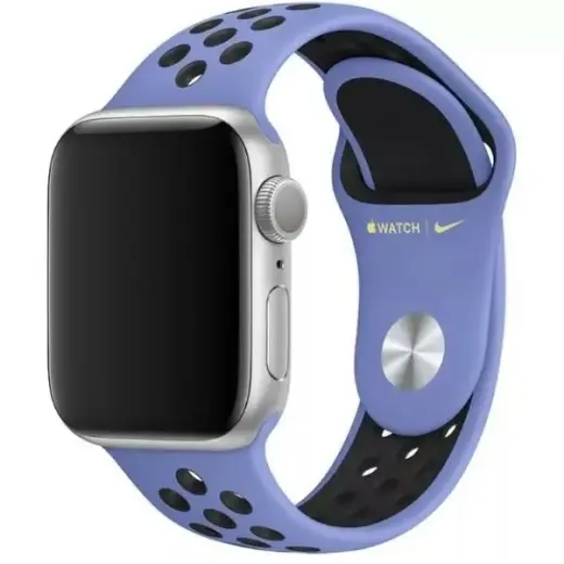 Apple Nike Sport smartwatch strap for Apple Watch (38/40/41 mm) | Silicone | purple/black